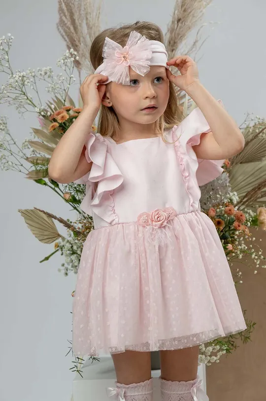 różowy Jamiks opaska do włosów dziecięca FRANCINE Dziewczęcy