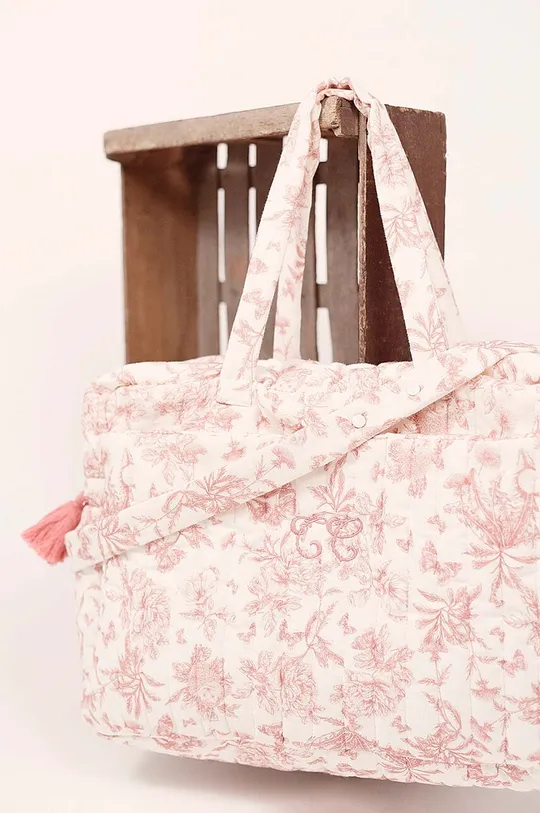 różowy Tartine et Chocolat torba do wózka z funkcją przewijania 43 x 30 x 16 cm Dziewczęcy