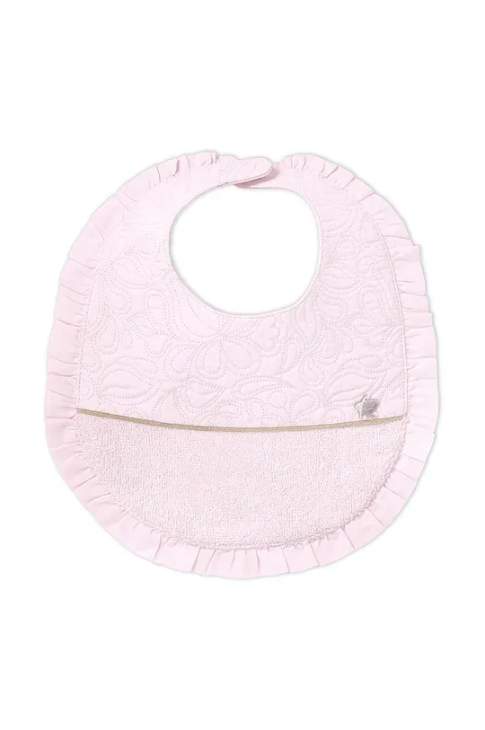 розовый Детский слюнявчик Tartine et Chocolat 20 x 28 cm Для девочек