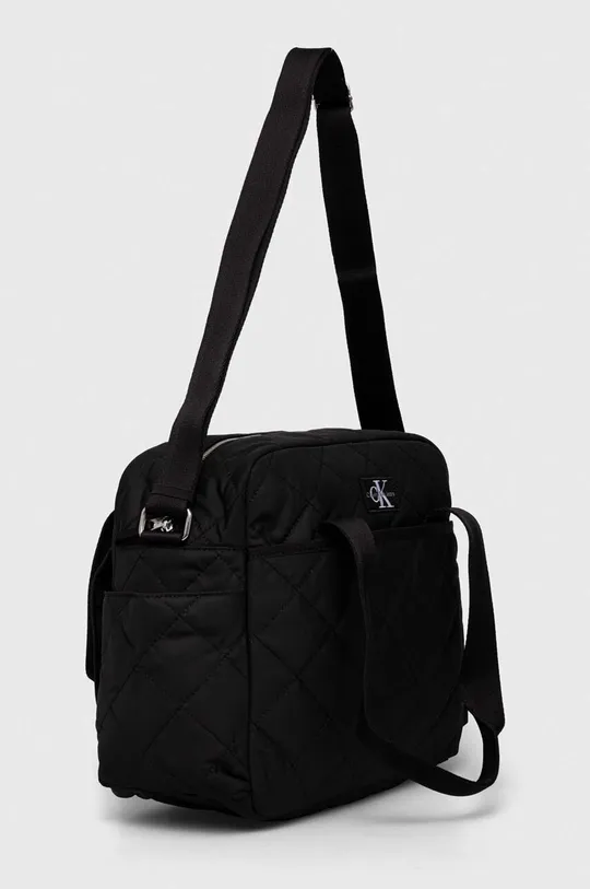 Τσάντα τρόλεϊ με λειτουργία κύλισης Calvin Klein Jeans μαύρο