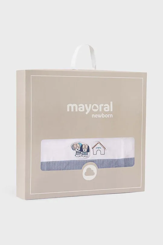 niebieski Mayoral Newborn kocyk niemowlęcy