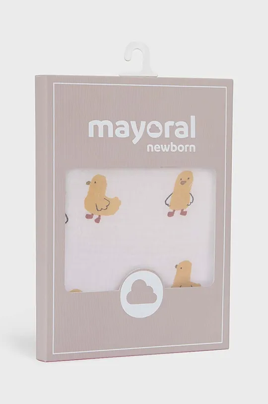 Mayoral Newborn śliniak dwustronny niemowlęcy 2-pack Dziecięcy