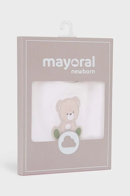 зелений Двосторонній дитячий слюнявчик Mayoral Newborn 2-pack
