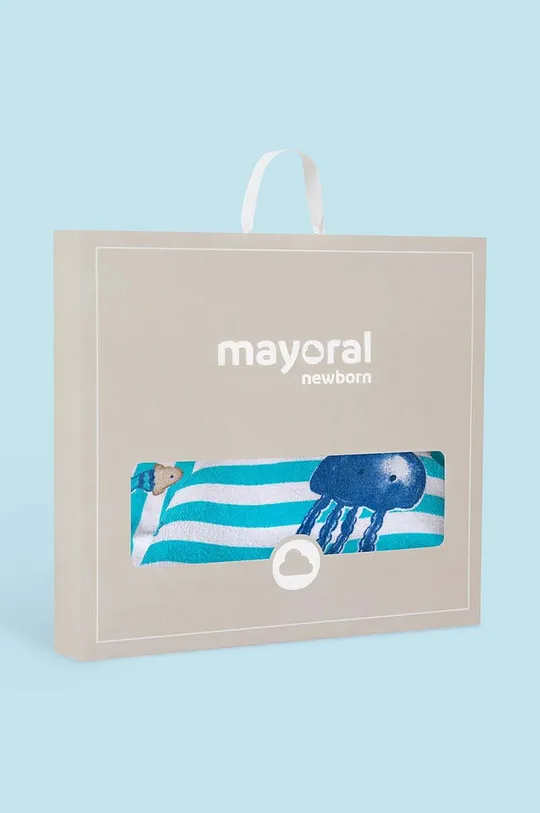 бирюзовый Хлопковое полотенце для младенцев Mayoral Newborn