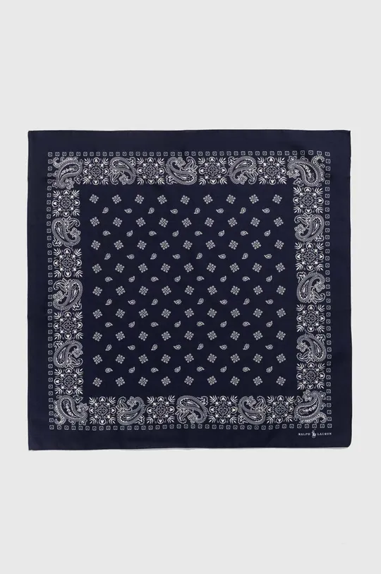 Вовняний шарф Polo Ralph Lauren темно-синій