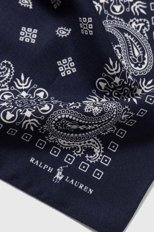 Polo Ralph Lauren apaszka wełniana 70 % Wełna, 30 % Jedwab