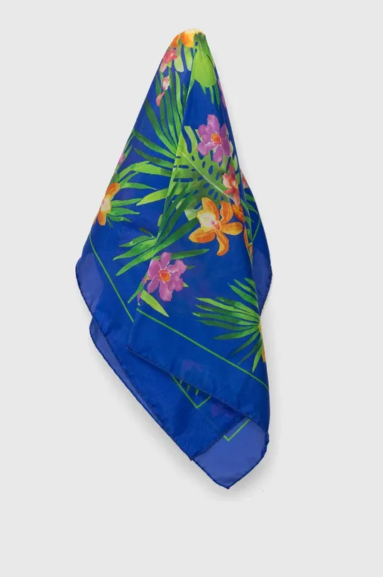 голубой Карманный платок из шелка Polo Ralph Lauren Мужской