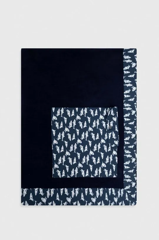 Βαμβακερή πετσέτα Paul&Shark σκούρο μπλε