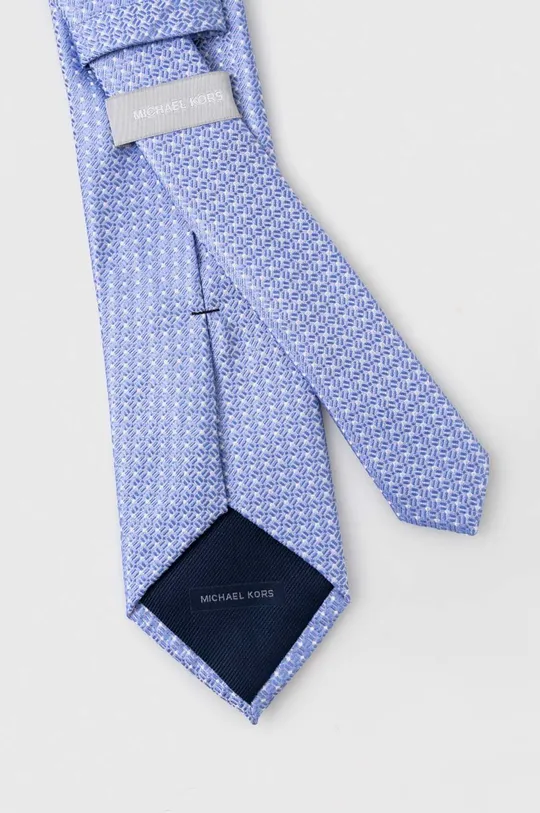 Шелковый галстук Michael Kors голубой