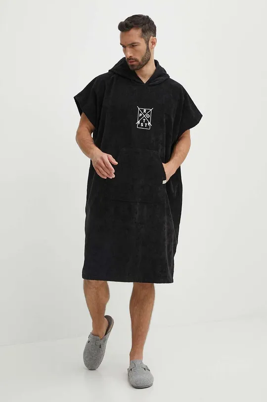 nero Protest asciugamano con aggiunta di lana Prtpurdey Uomo
