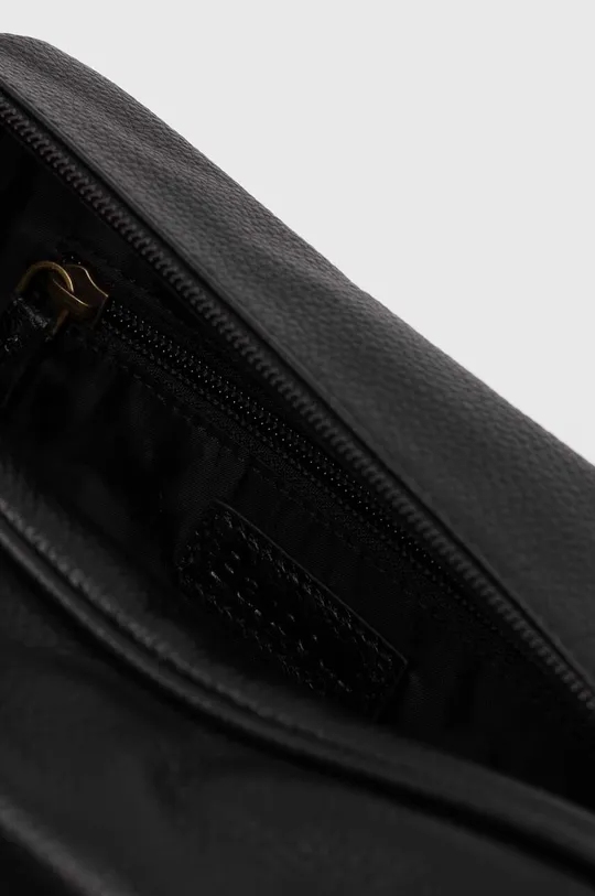 Kožna kozmetička torbica Barbour Logo Leather Washbag Muški
