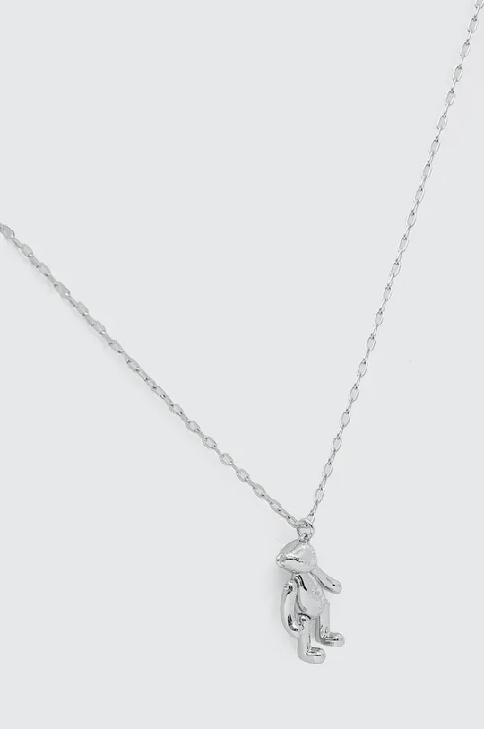 AMBUSH necklace Teddy Bear Charm silver