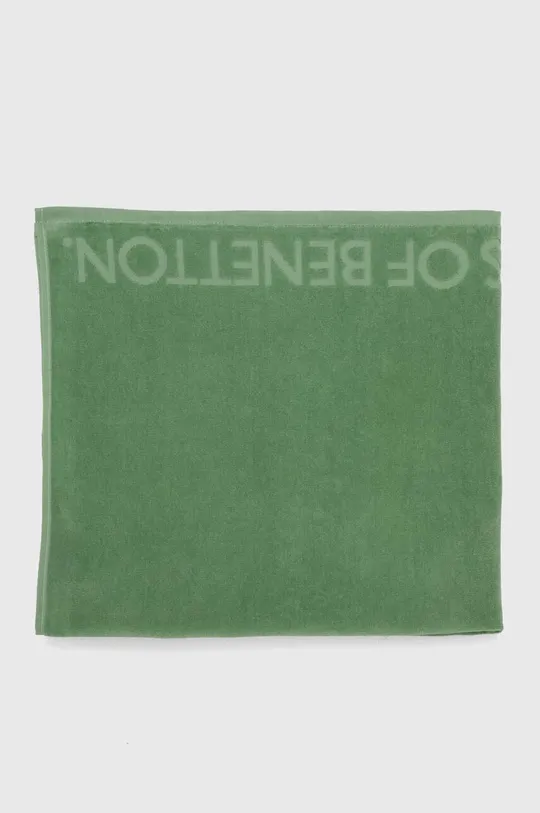 United Colors of Benetton pamut törölköző zöld