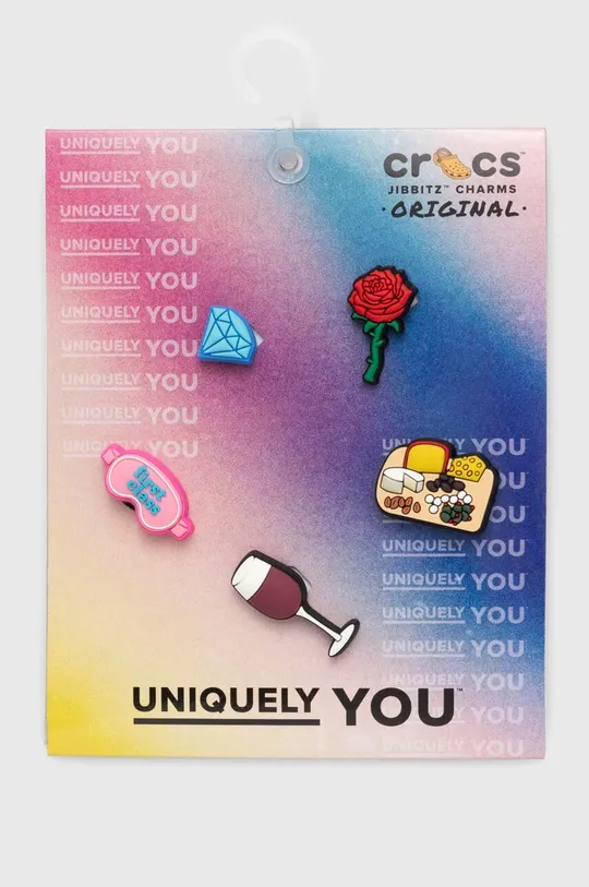 барвистий Значки для взуття Crocs Ladies Night 5-pack Unisex
