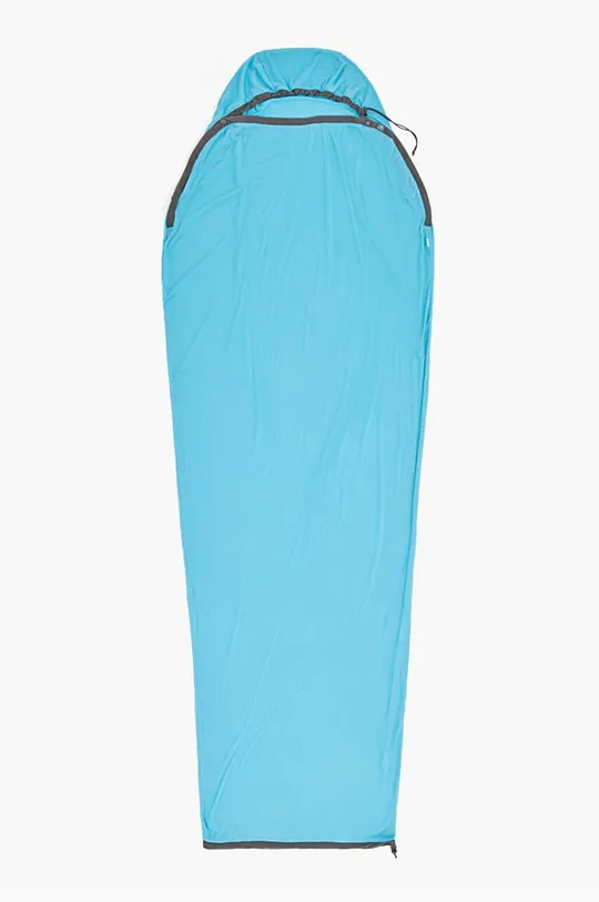 kék Sea To Summit hálózsák betét Breeze Sleeping Bag Liner Mummy Standard Uniszex