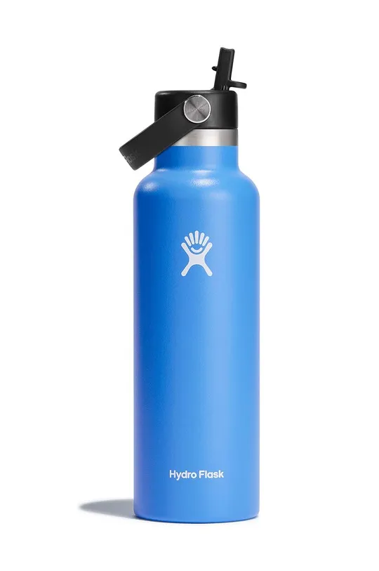 modra Termo steklenica Hydro Flask 21 Oz Standard Flex Straw Cap Cascade