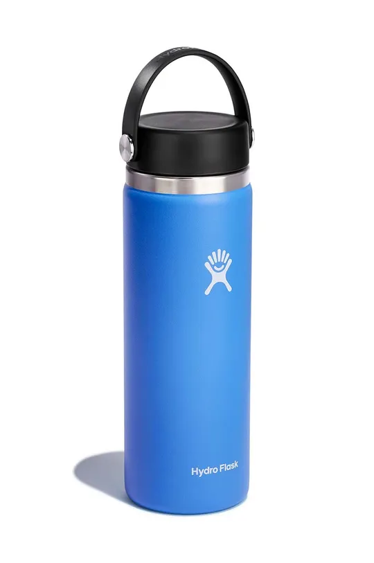 Θερμικό μπουκάλι Hydro Flask 20 Oz Wide Flex Cap Cascade μπλε