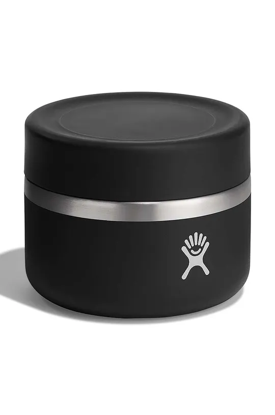 Hydro Flask termos pentru pranz 12 Oz Insulated Food Jar Black negru