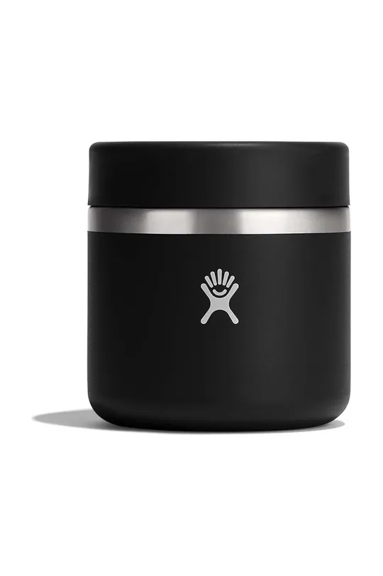 czarny Hydro Flask termos obiadowy 20 Oz Insulated Food Jar Black Unisex