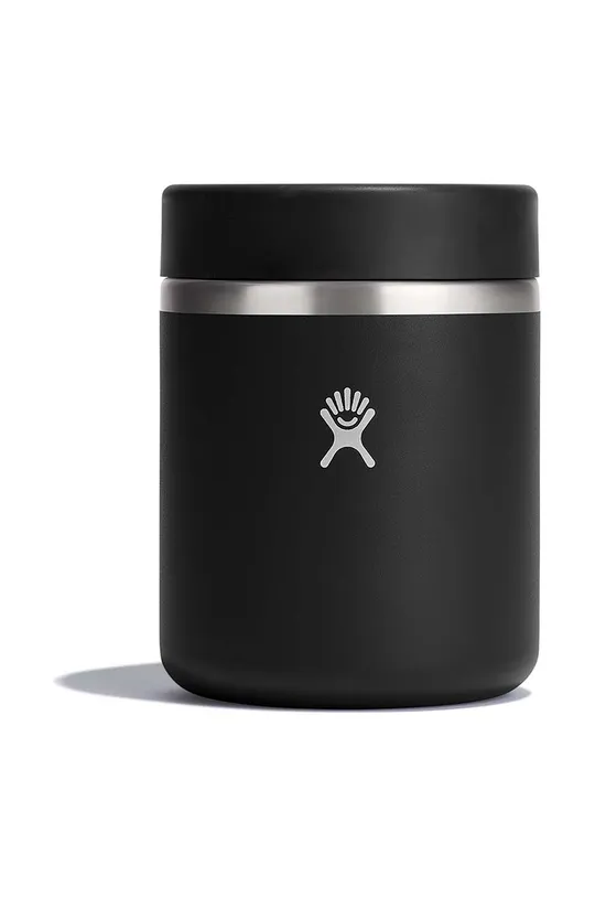 černá Obědová termoska Hydro Flask 28 Oz Insulated Food Jar Black Unisex