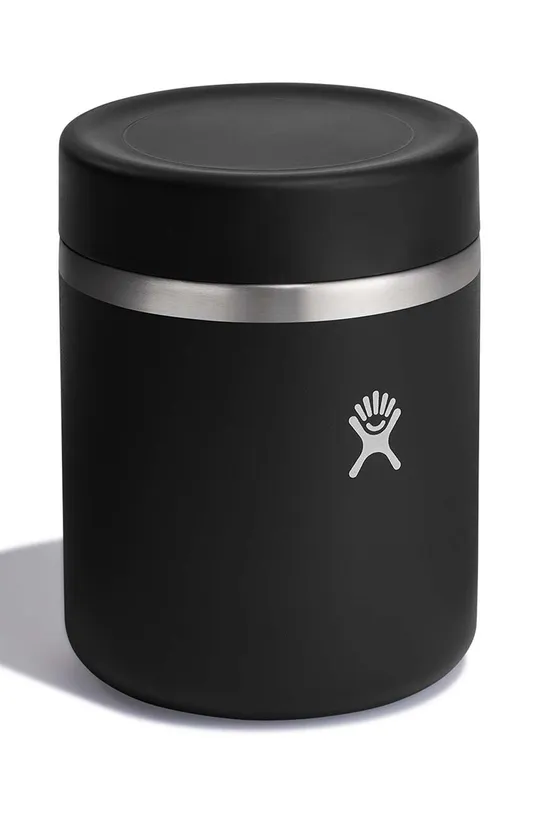 Θερμός φαγητού Hydro Flask 28 Oz Insulated Food Jar Black μαύρο