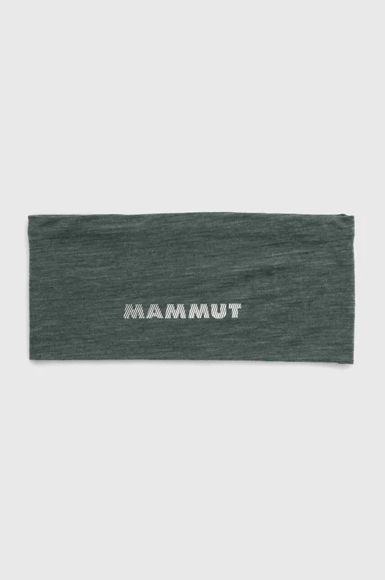 zielony Mammut opaska na głowę Tree Wool Unisex
