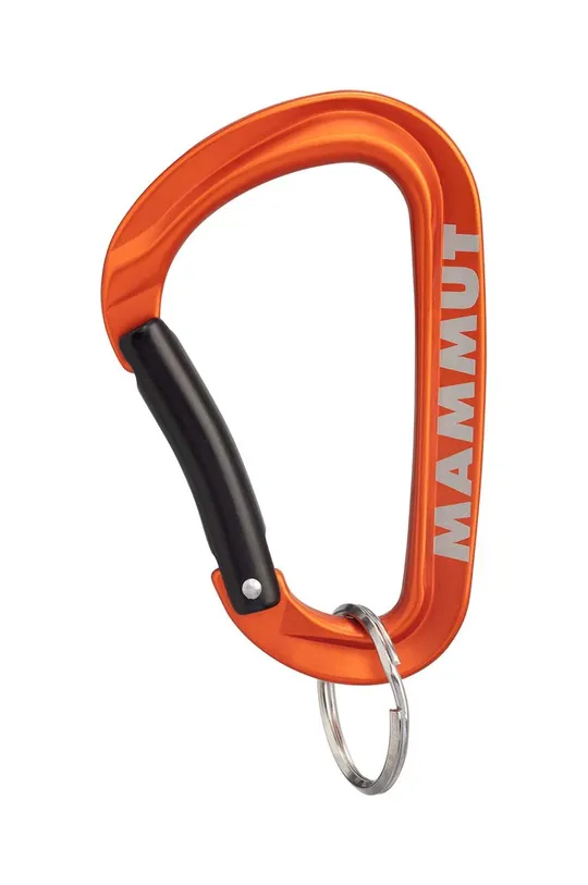 Καραμπίνερ Mammut Mini Carabiner Workhorse Keylock L πορτοκαλί