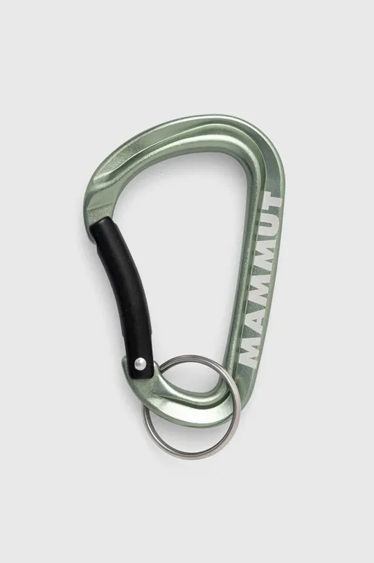 zelená Klipsový háčik Mammut Mini Carabiner Workhorse Keylock L Unisex