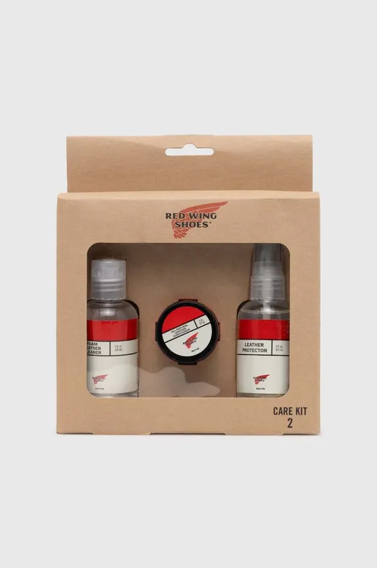 Red Wing shoe care kit multicolor