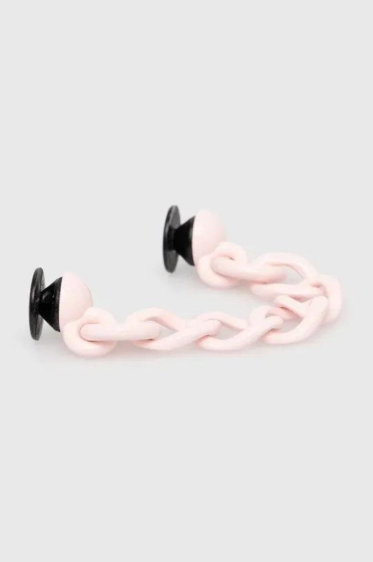 Значок для взуття Crocs Pink Thick Chain рожевий