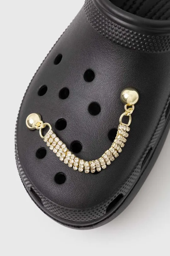 Spona na topánky Crocs JIBBITZ Disco Chain žltá