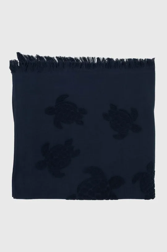 Βαμβακερή πετσέτα Vilebrequin SANTAH σκούρο μπλε