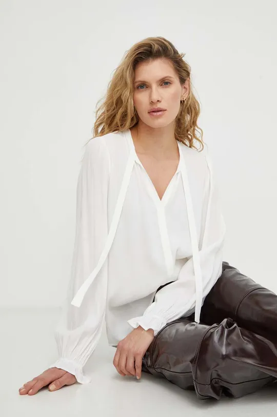 λευκό Μπλουζάκι Bruuns Bazaar Γυναικεία