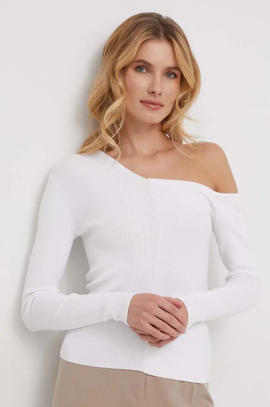 biały Lauren Ralph Lauren sweter