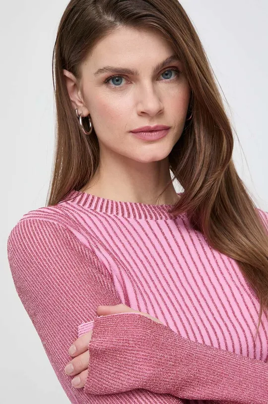 różowy Patrizia Pepe sweter