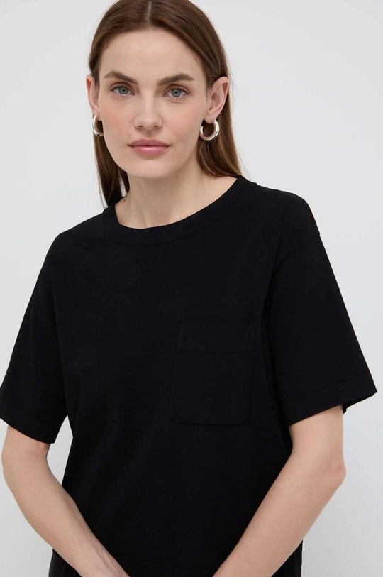 czarny Max Mara Leisure t-shirt Damski