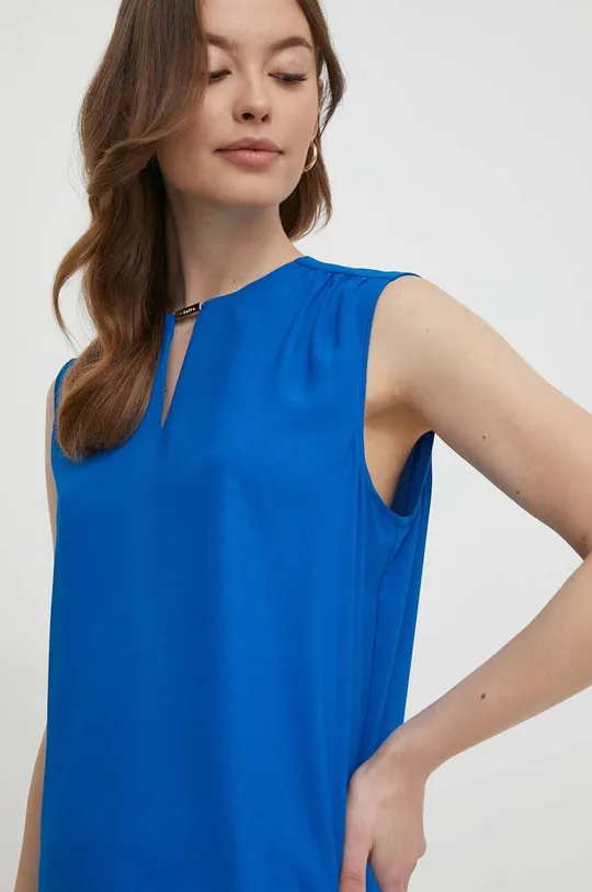 niebieski Calvin Klein bluzka