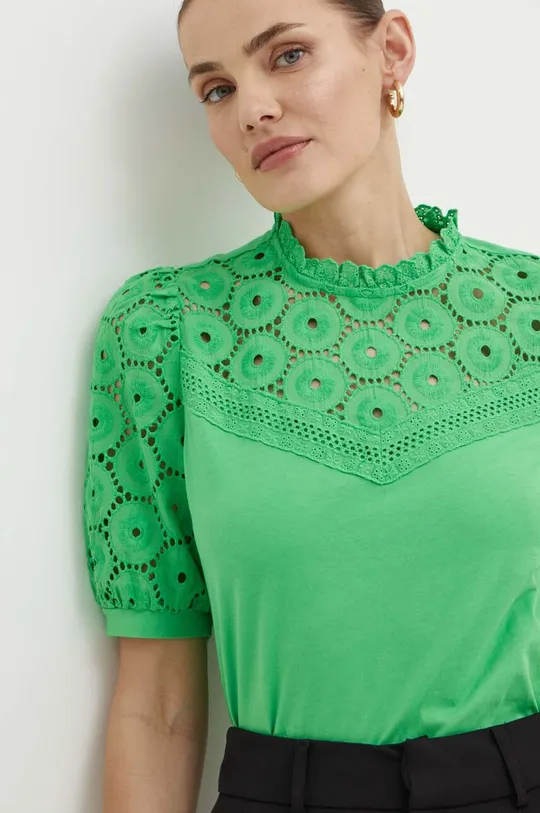 зелёный Хлопковая блузка Morgan DULIE