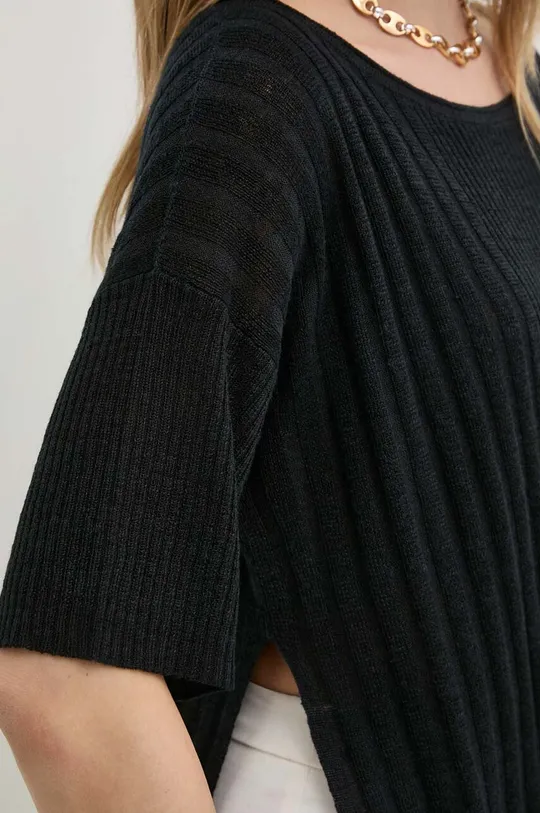 Laneni pulover MAX&Co. Ženski