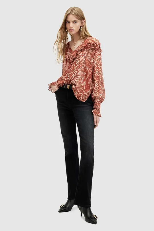 multicolor AllSaints bluzka PHOEBE WAIMEA TOP