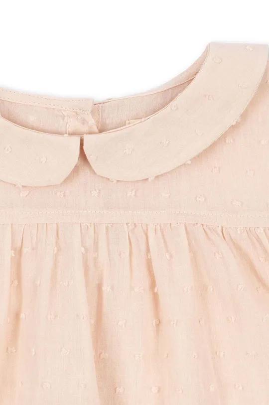 розовый Детская хлопковая блузка Konges Sløjd
