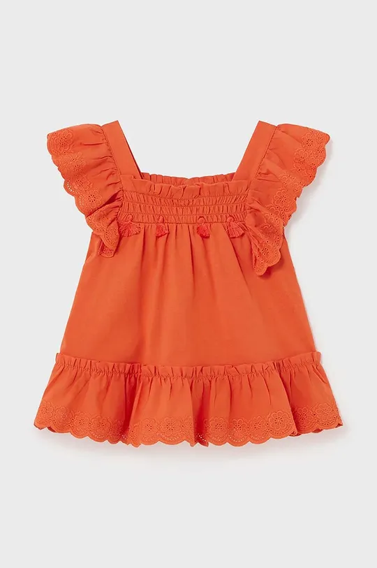оранжевый Блузка для младенцев Mayoral Для девочек