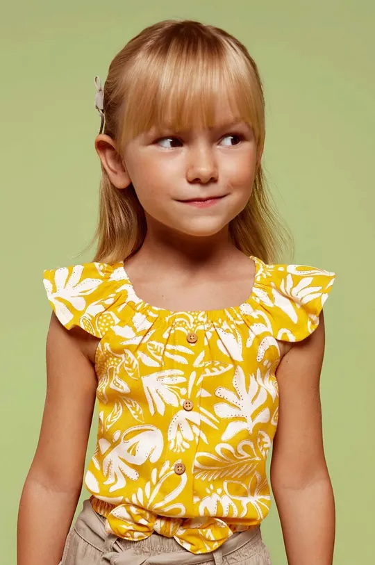жёлтый Детская блузка Mayoral Для девочек