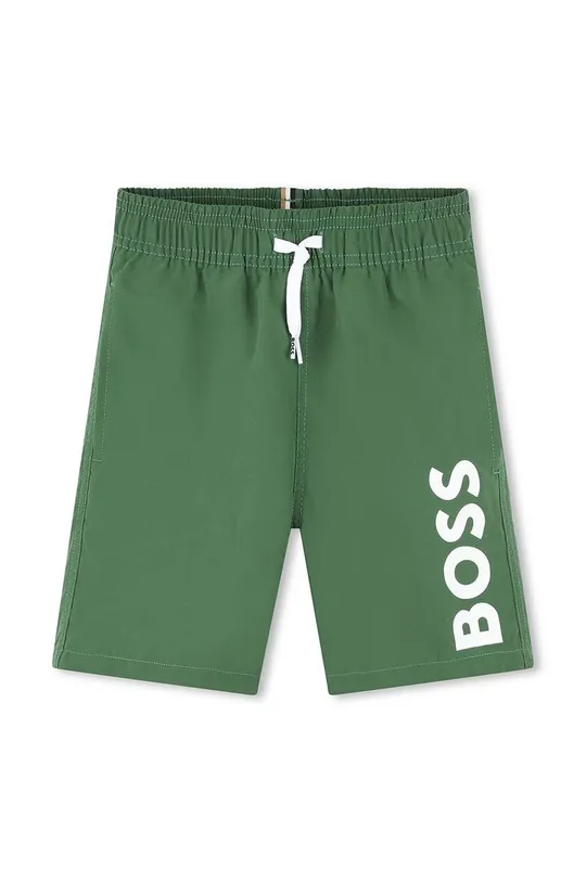 зелёный Детские шорты для плавания BOSS Для мальчиков
