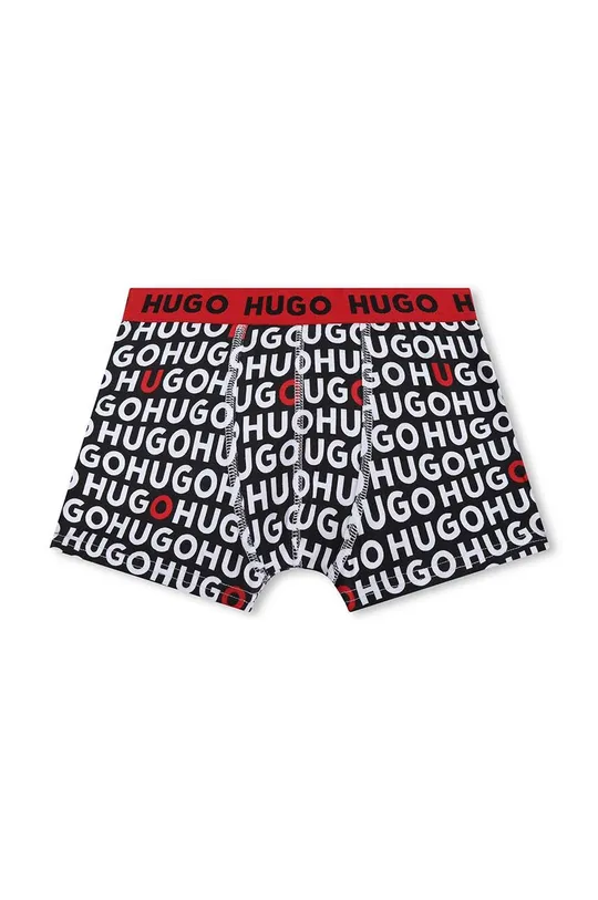 crna Dječje bokserice HUGO 2-pack Za dječake
