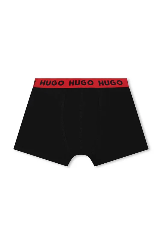 Дитячі боксери HUGO 2-pack чорний