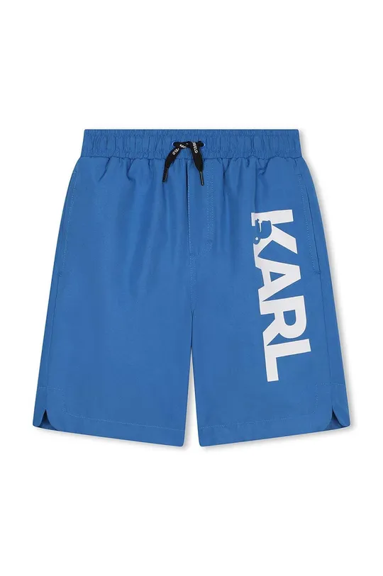 Detské plavkové šortky Karl Lagerfeld modrá