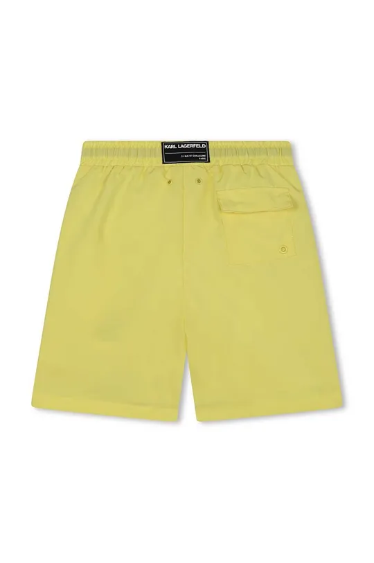 Karl Lagerfeld shorts nuoto bambini giallo