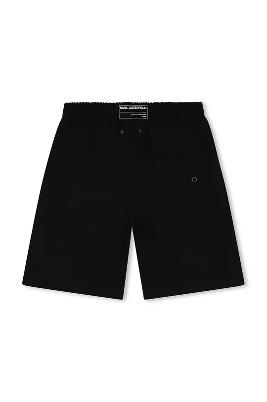 Otroške kopalne kratke hlače Karl Lagerfeld črna