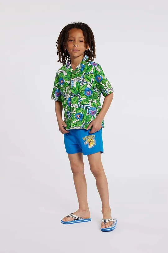 блакитний Дитячі шорти для плавання Kenzo Kids Для хлопчиків
